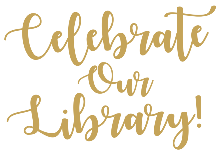 Celebrate-Our-Library-logo-goldsmall-768x528